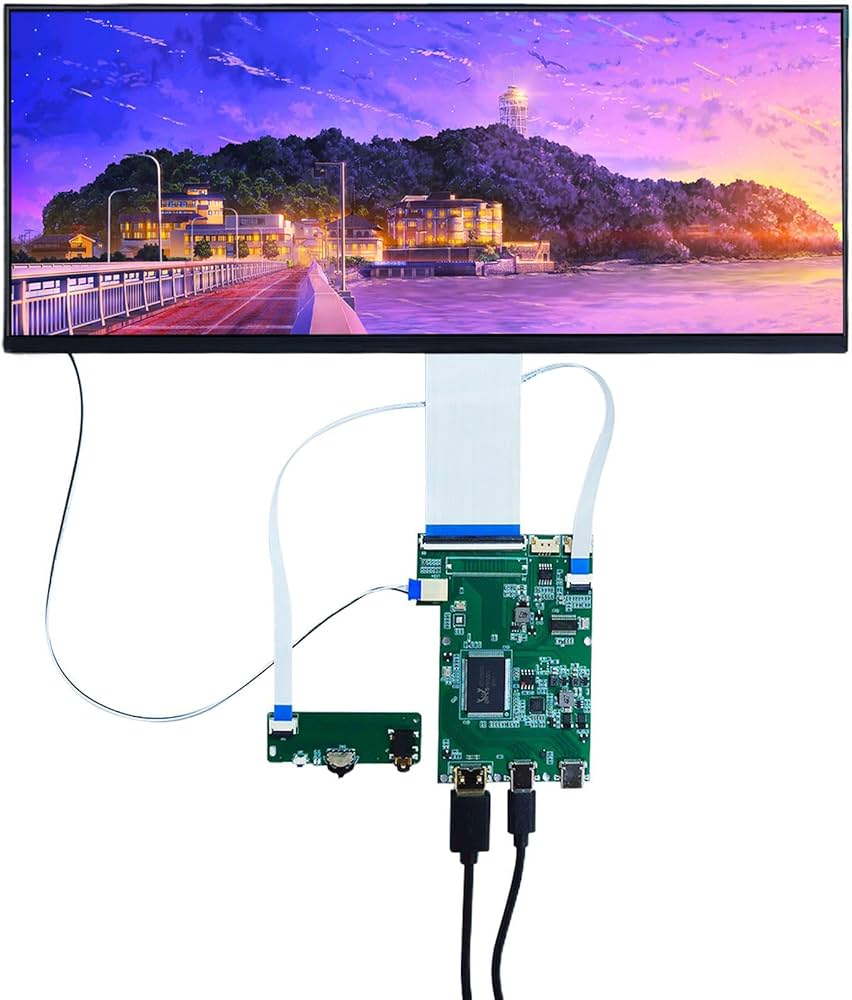 Amazon.co.jp: VSDISPLAY 12.3インチ 2K LCDスクリーン 2400x900 USB-C